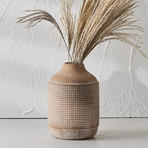 Rustic Farmhouse Vase - Beige