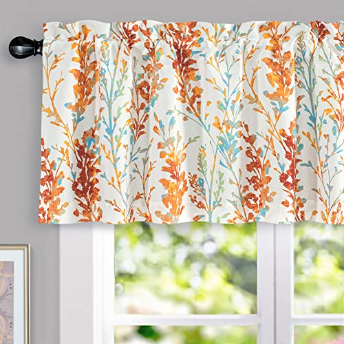 Rustic Floral Valance