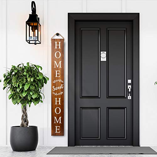 Rustic Welcome Home Sign for Front Porch Decor