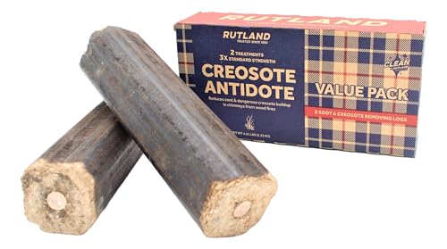 Rutland Creosote Antidote and Chimney Cleaning Fire Logs