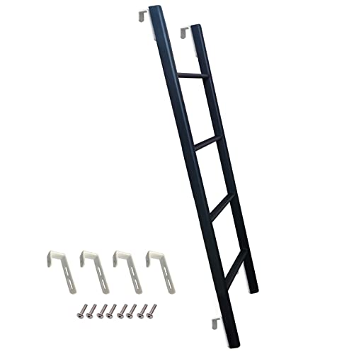 RV Metal Bunk Bed Ladder - Sturdy and Adjustable for Dorm Loft Ladder, Home, and Apartments