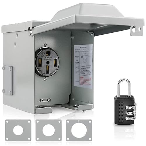 RV Power Outlet Box