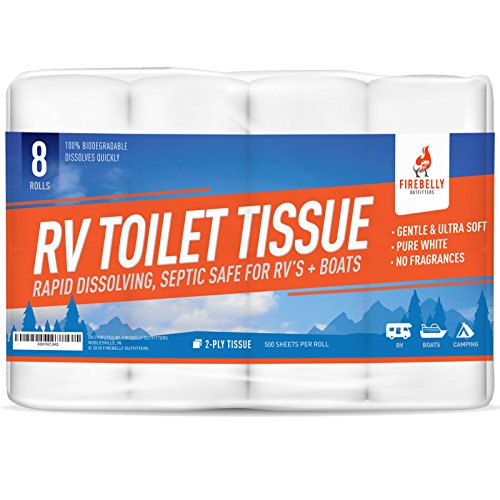 RV Toilet Paper - Fast Dissolve Bath Tissue