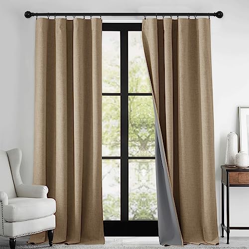 RYB HOME Blackout Curtains for Bedroom