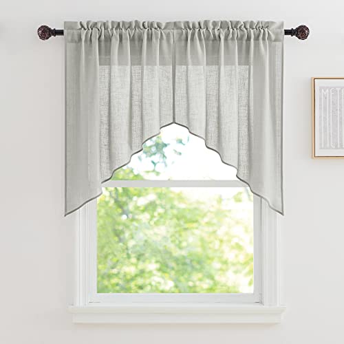RYB HOME Curtains Window Topper