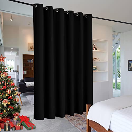 RYB HOME Room Divider Curtain - Privacy Grommet Curtain Panel