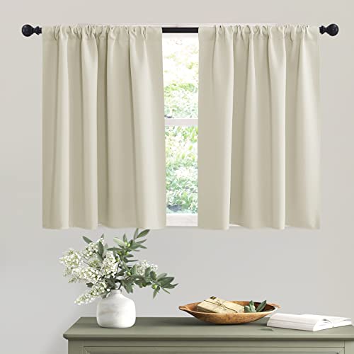 RYB HOME Small Window Curtains