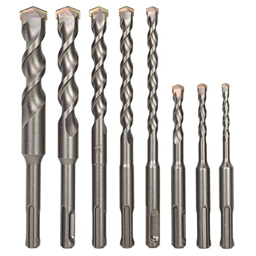 8-Piece Carbide Tipped SDS Plus Drill Bit Set by Sabre Tools