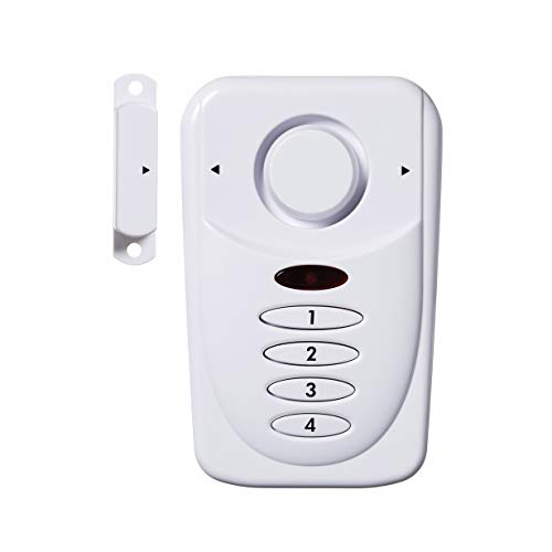 SABRE Elite Wireless Door Security Alarm, 120 dB Siren, DIY Install
