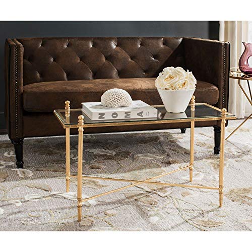 Safavieh Home Collection Tait Gold Coffee Table