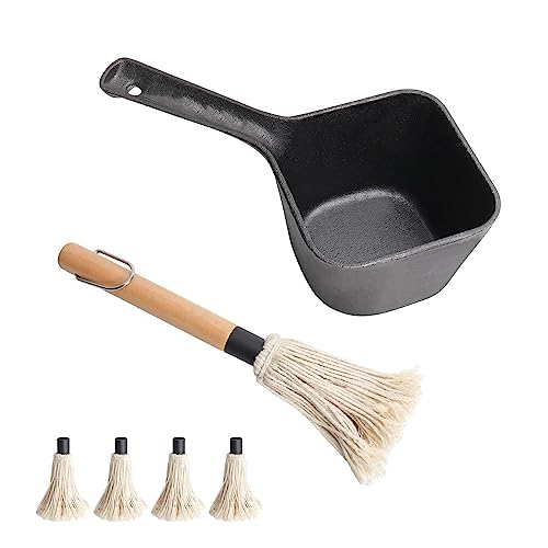 Birdwell Cleaning 846-36 Basting Barbecue Mop With Handle, 10 in Handle,  Wooden - AR - MO - Powell Feed and Milling