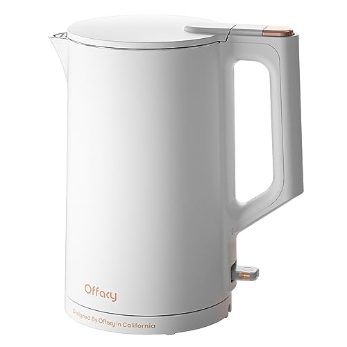 Elite Gourmet 1.2L Cool-Touch Stainless Steel Electric Kettle White  EKT-1203W - Best Buy