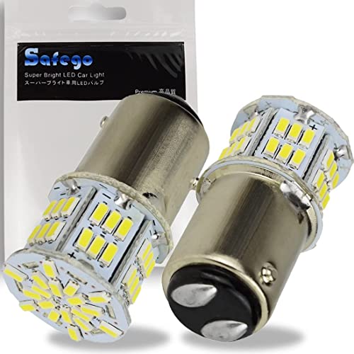 Safego 1157 LED Bulb 2 PCS 6000K 5W Car Reverse Rear Turn Signal Parking Light