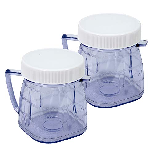 Saffire Replacement Mini 1-cup Plastic Jar for Oster Blenders (2-Pack)