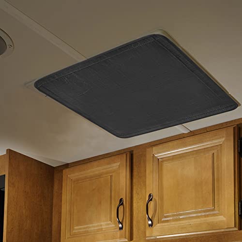 Safoner RV Skylight Insulator Cover 16x16 inches - Black