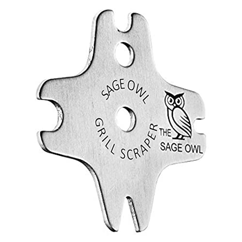 Sage Owl Grill Scraper Tool