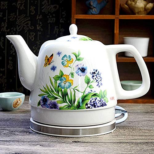 SAHROO Kettles, Ceramic Electric Kettle Cordless Water Teapot