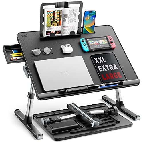 SAIJI X-Large Adjustable Laptop Table