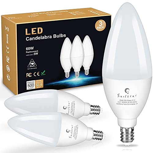 Sailstar Candelabra LED Light Bulbs