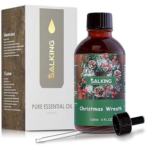 Essential Holiday Wreath Fragrance Oil, 120ml Flask