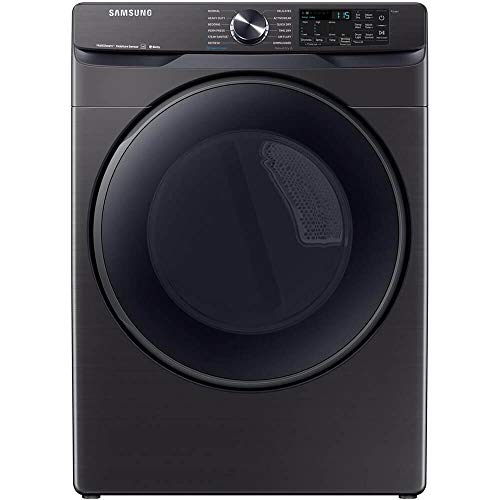 Samsung DVE50R8500V Smart Dryer with Steam Sanitize in Black (2019)