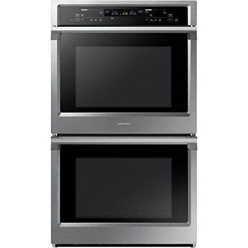 Samsung Electric Double Wall Oven with Top Broiler