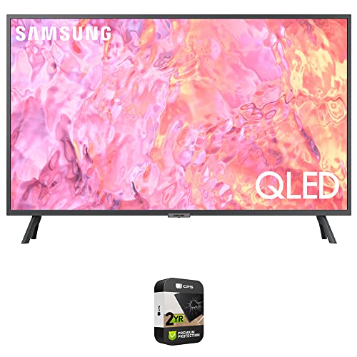 SAMSUNG QN70Q60CA 70 Inch QLED 4K Smart TV Bundle with 2 YR CPS Enhanced Protection Pack (2023 Model)