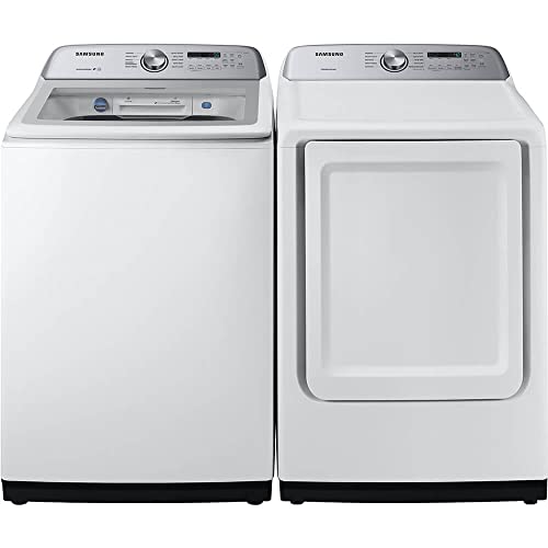 Samsung White Top Load Washer/Dryer Pair