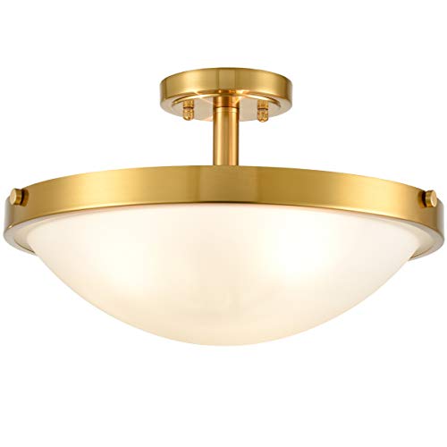 SAMTEEN Modern Brass Ceiling Light