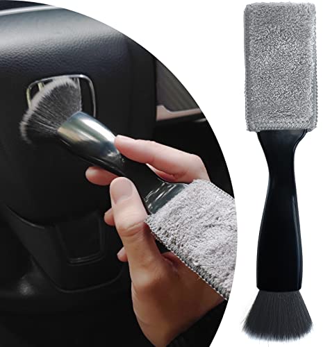  Leather & Textile Shine Brush by TAKAVU, Durable Soft