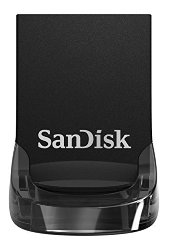SanDisk 256GB Ultra Fit USB 3.1 Flash Drive - SDCZ430-256G-G46, Black