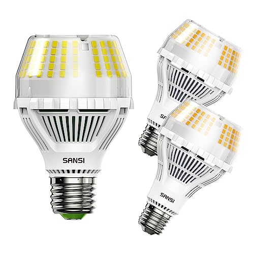 SANSI LED Light Bulb Pack - Dimmable and Non-Dimmable for Home Garage