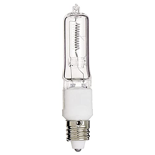 Satco S3108 120V 150-Watt T4.5 E11 Base Light Bulb, Clear