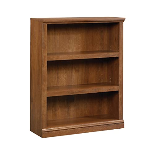 Sauder Select Collection 3-Shelf Bookcase, Oiled Oak Finish