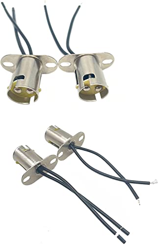 SAUTOP BA15D LED Light Bulb Socket Converter for Car Turn Signal Lamp
