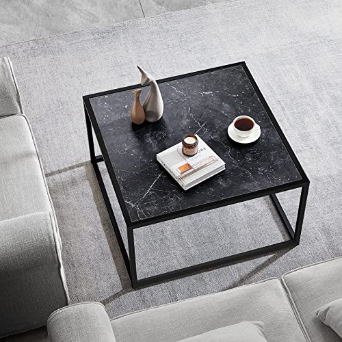 10 Best Small Square Coffee Table For 2024 Storables   Saygoer Black Coffee Table 51L0mK58rL 