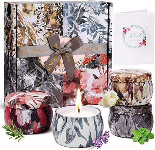 Scented Candles Gift Set - Aromatherapy Candle Collection