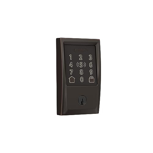 Schlage Encode Plus Century WiFi Deadbolt Smart Keyless Entry Touchscreen Door Lock