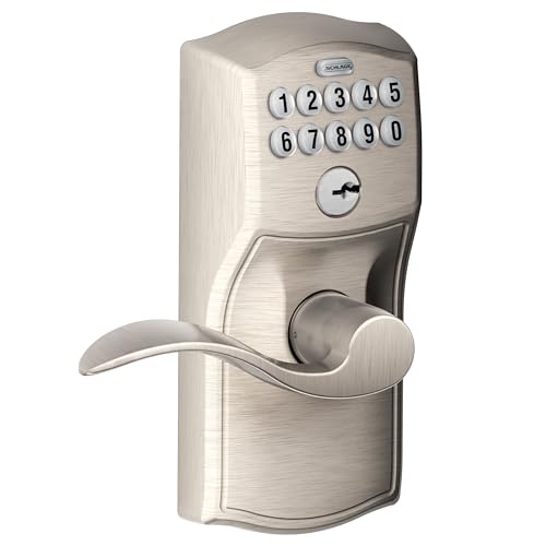 Schlage Keypad Entry with Flex-Lock and Accent Levers