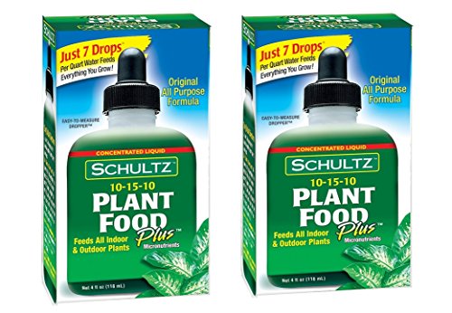 Schultz All Purpose Plant Food Plus, 4-Ounce [2-Pack]