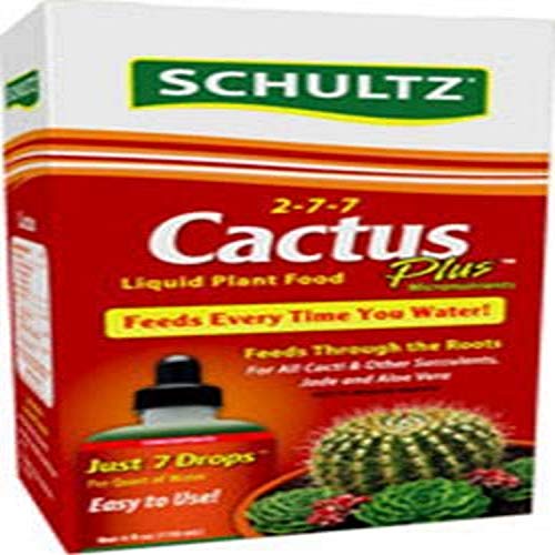 Schultz Cactus Plus Liquid Plant Food - Boost Growth and Blooming for Succulent and Cacti