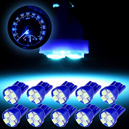 SCITOO 10x LED Ice Blue Bulb