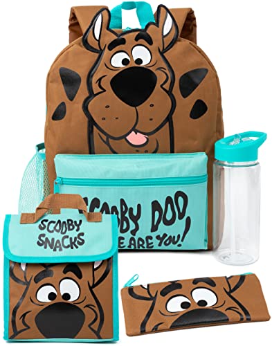 Scooby-Doo 4 Piece Kids Backpack Set