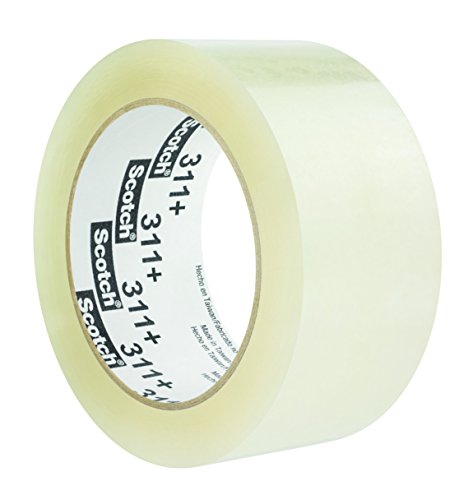 Scotch Clear High Tack Box Sealing Tape for Cold Shipping and Freezer Storage