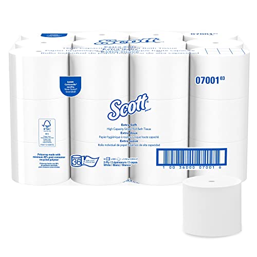 Scott Coreless Extra Soft Standard Roll Toilet Paper