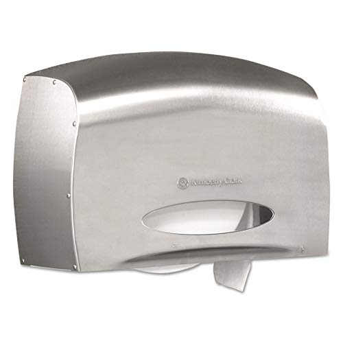 Scott Pro Jumbo Roll (JRT) Coreless Toilet Paper Dispenser (09601), Stainless Steel