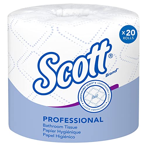 Scott® Professional 2-Ply Toilet Paper, 20 Rolls/Case