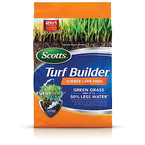 Scotts Summer Lawn Fertilizer + Water Maximizer, 4,000 sq. ft.