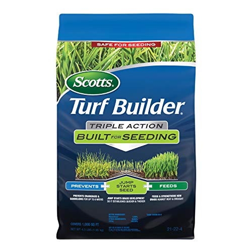 Scotts Turf Builder Triple Action Built For Seeding
