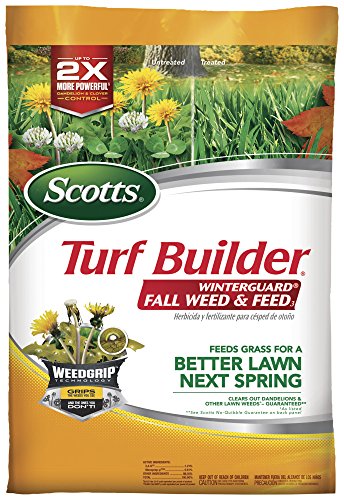 Scotts WinterGuard Weed & Feed3, Fall Fertilizer, 5,000 sq. ft.